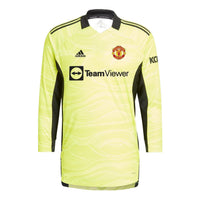 adidas Manchester United Goalkeeper Home Jersey 'Yellow Black' GM4623