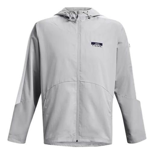 Under Armour Ua Legacy Lightweight Collegiate Windbreaker Jacket 'Grey' 5120569-022