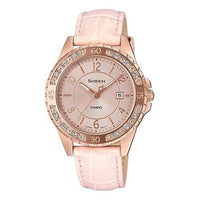 CASIO SHEEN Sapphire Crystal Pink Analog SHE-4532PGL-4A