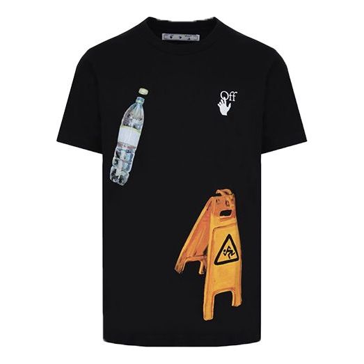 Off-White Pascal Medicine Tee Men's Black OMAA027F20FAB0051010