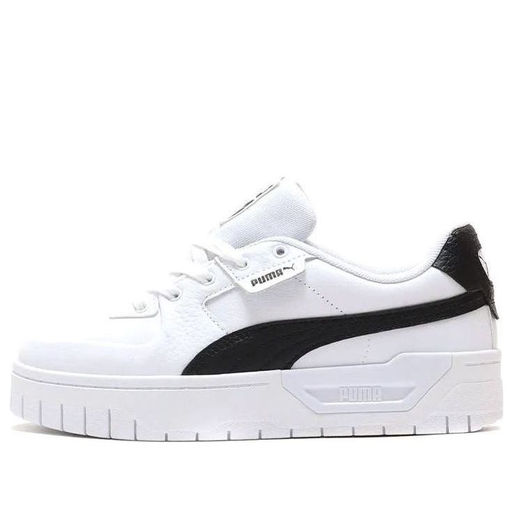 (WMNS) PUMA Cali Dream Leather 'White Black' 383157-04