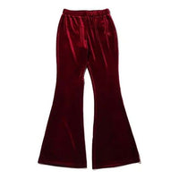 (WMNS) FILA Solid Color Casual Red Long Pants/Trousers FL3552-40