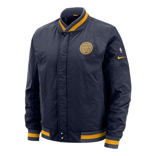 Nike NBA Golden State Warriors City limited Basketball Woven Jacket Navy Blue Dark blue AH5277-471