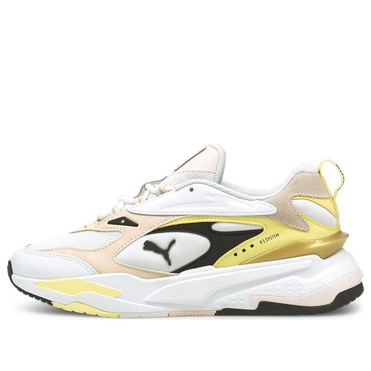 (WMNS) PUMA RS-Fast Mix Gold 'White Pearl' 382244-02