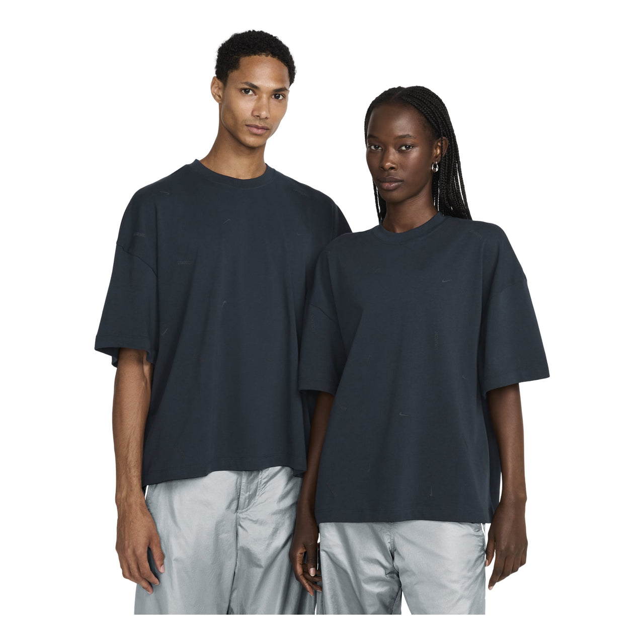 Nike x Jacquemus Short Sleeve T-Shirt Asia Sizing 'Dark Obsidian' HF7112-475