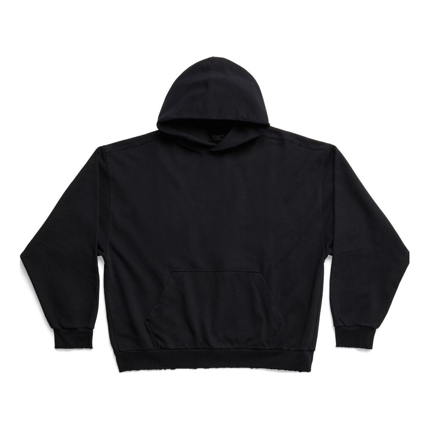 Balenciaga Hoodie Medium Fit 'Black Faded' 742603TOVF39034