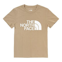 THE NORTH FACE Outdoor Casual Short Sleeve Khaki 4NF7-H7E