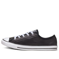 (WMNS) Converse Chuck Taylor All Star Dainty Low Shoes Black/White 564985C
