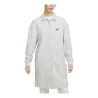 (WMNS) Nike Sportswear Sherpa Coaches Jacket (Asia Sizing) 'Grey' DV7817-072