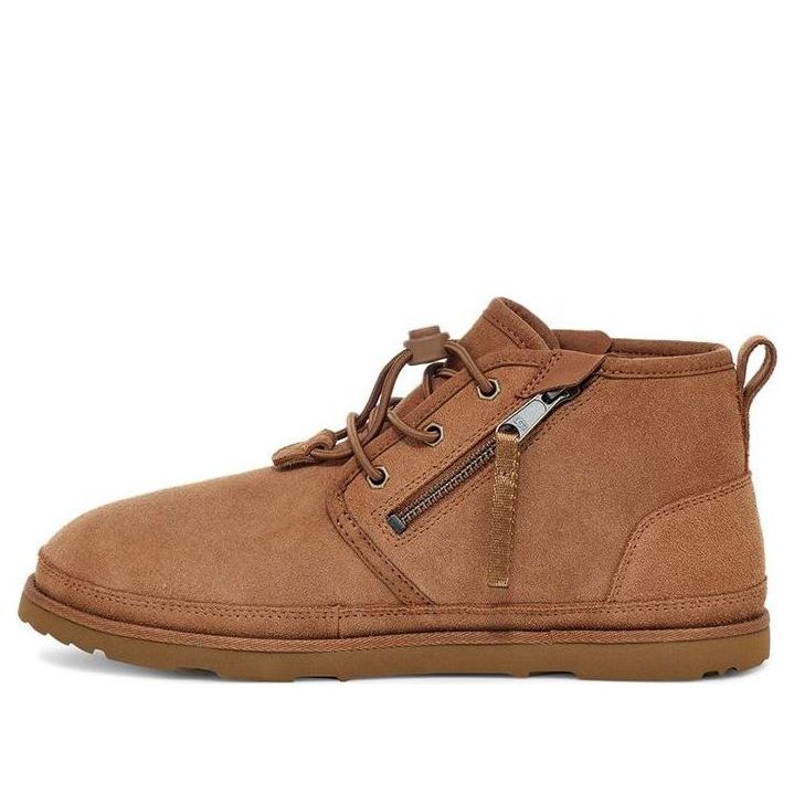 UGG Neumel Adaptive Zipper Fleece Lined Brown 1118710-CHE