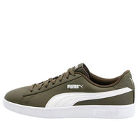 PUMA Unisex Smash V2 L Sneakers Green/White 365215-11