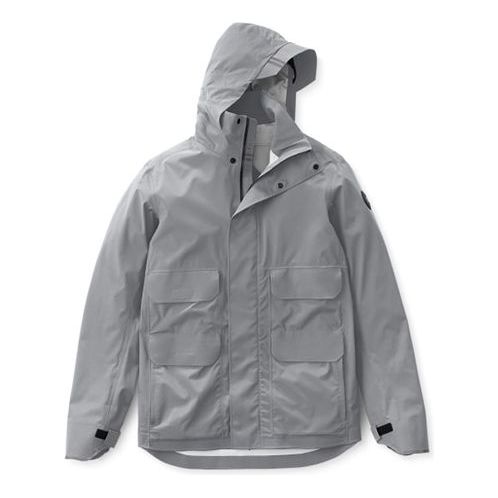 Canada Goose Meaford Black Label Hooded Jacket For Men Medium Grey 5611MB-120