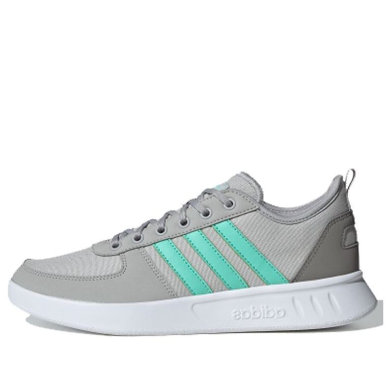 (WMNS) adidas neo Court 80S Grey/Green EG4131