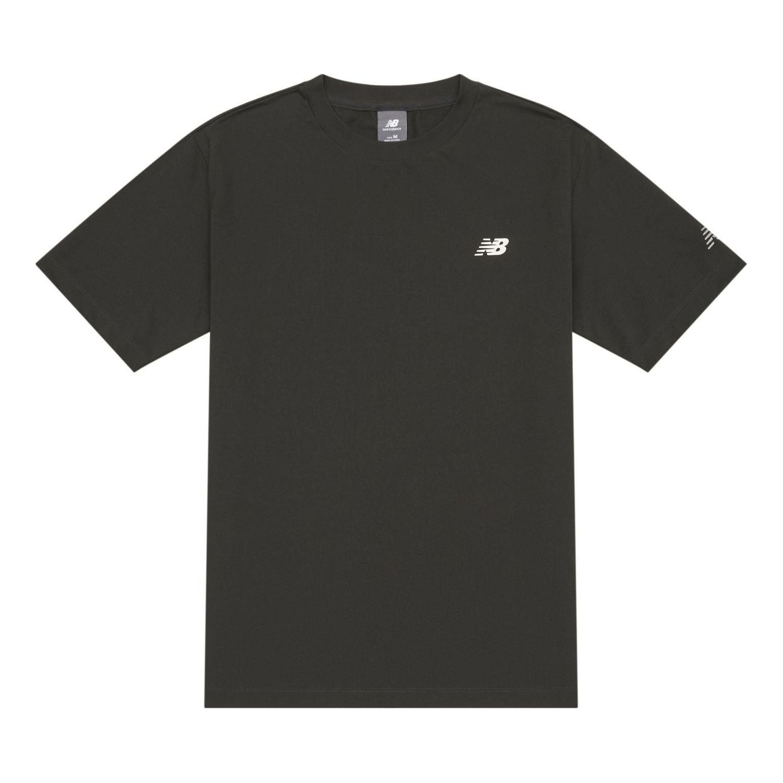 New Balance HyperSports Logo T-shirt Asia Sizing 'Black' NEE25111-CHL