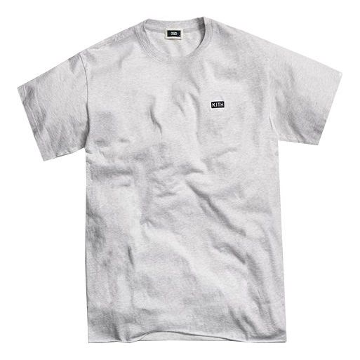 KITH Lax Tee Alphabet Logo Short Sleeve Gray KH3575-103