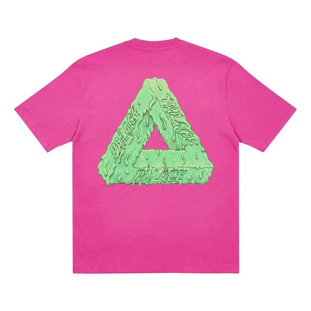 PALACE TRI-SLIME T-SHIRT Logo Green Short Sleeve Unisex Pink P20TS035