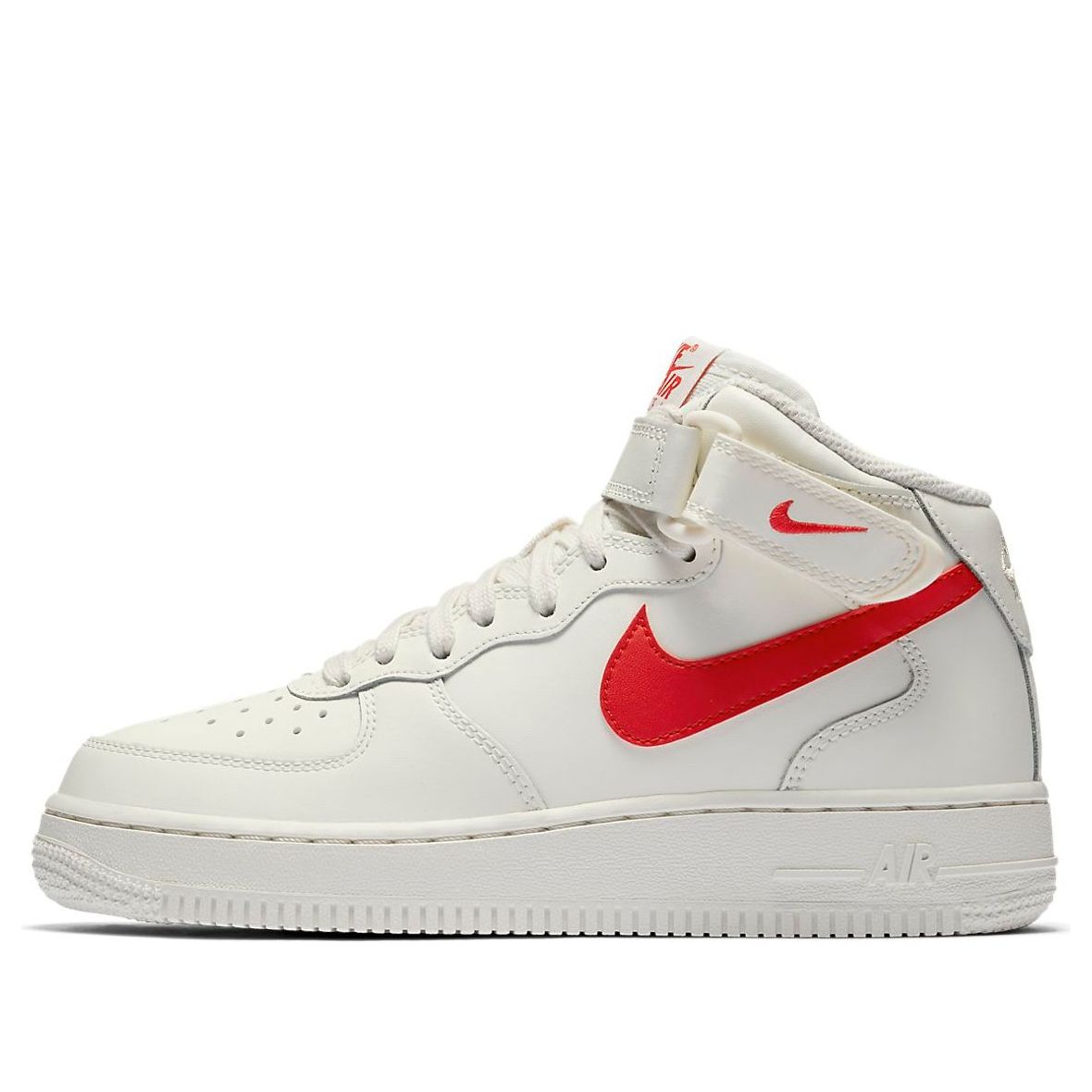 (GS) Nike Air Force 1 Mid 'White Red' 314195-126