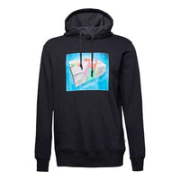 Converse Star Chevron 3D Court Pullover Hoodie Asia Sizing 'Black' 10017341-A01