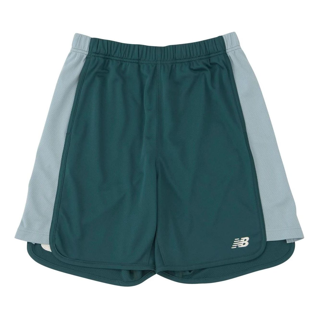 New Balance Side Panel Shorts Asia Sizing 'Nightwatch Green' AMS45076-NWG