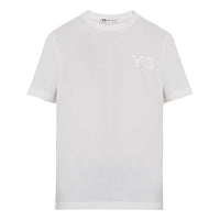 Men's Y-3 Logo Casual Short Sleeve White CY6938-FW