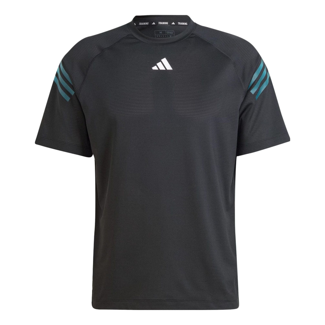 adidas Train Icons 3-Stripes Training T-Shirts 'Black' IJ8126
