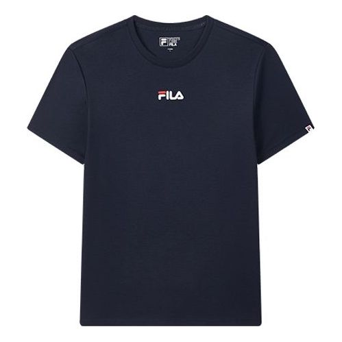 FILA Embroidered Logo Short Sleeve Navy Blue F61M028103F-NV