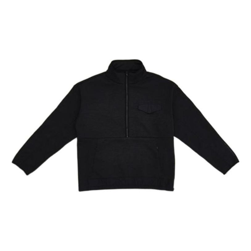 New Balance MET24 Half Zip Pullover Asia Sizing 'Black' AMT25005-BK