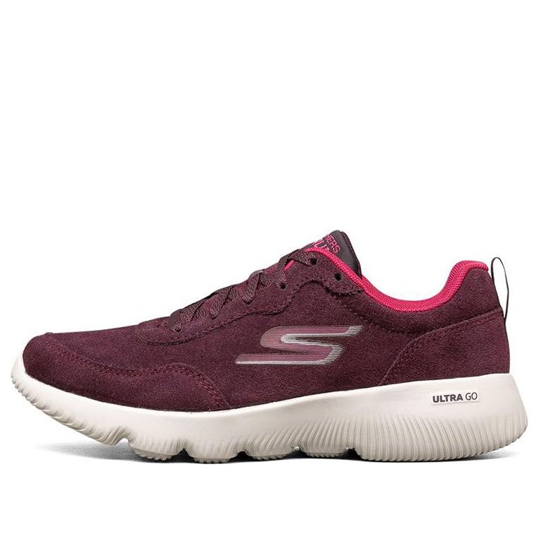 (WMNS) Skechers Go Run Focus Low-Top Red-Wine 15179-BURG
