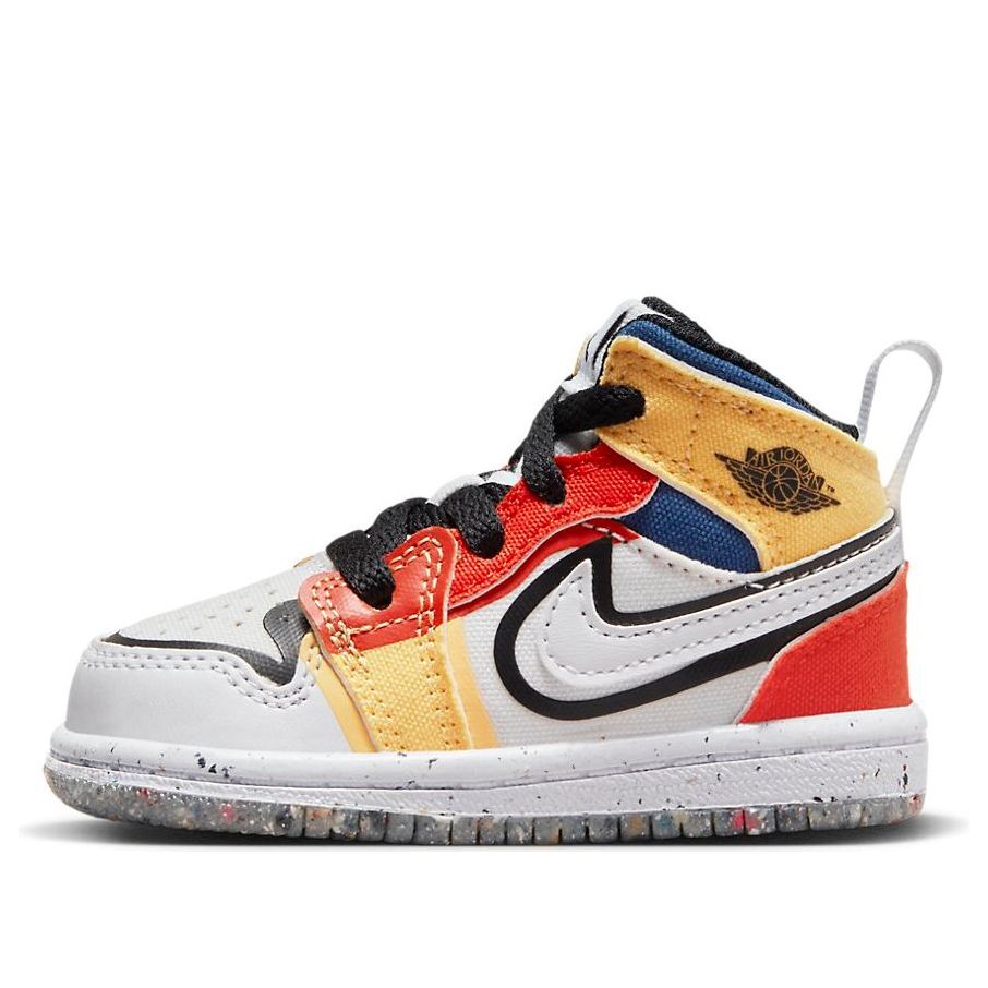 (TD) Air Jordan 1 Mid SE 'Multi-Color Canvas' DV1321-100