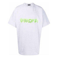 Balenciaga Slime Oversized T-shirt 'Grey Green' 676589TLVF11203