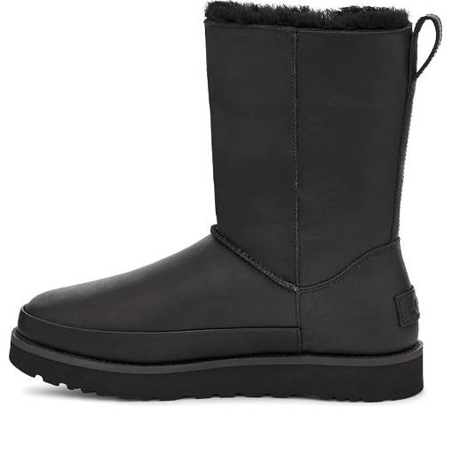(WMNS) UGG Classic Zip Snow Boots Black 1116105-BLK
