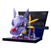 Pop Mart Digimon Fridge Magnet Sealed Case 'Metal Garurumon' PPMT-2504-0043-844807222