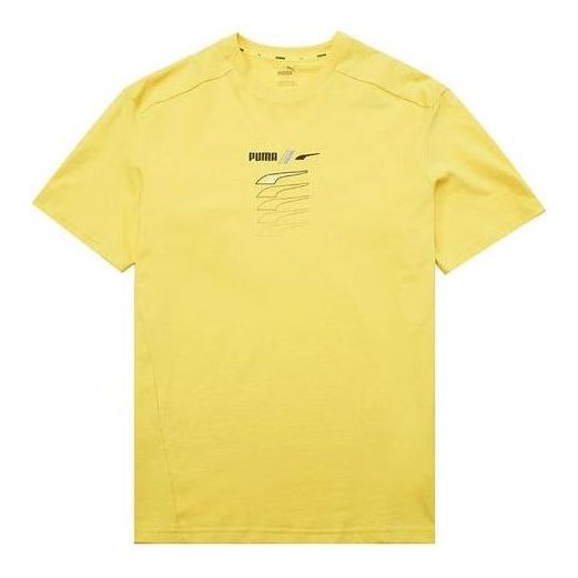 PUMA RAD/CAL Graphic Tee 'Yellow' 671716-83