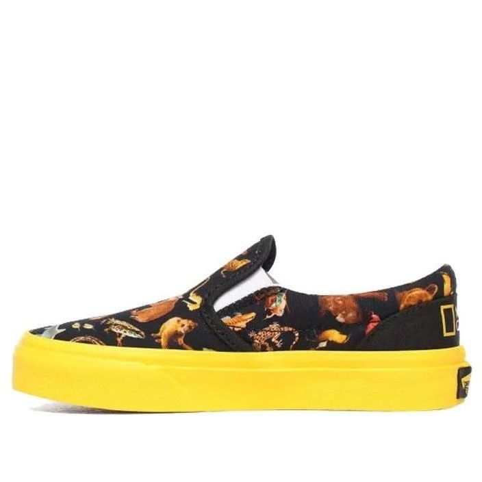 (PS) Vans x National Geographic Classic Slip-on 'Black' VN0A4BUTWK6