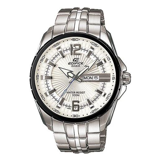 CASIO EDIFICE Waterproof Mens White Analog EF-131D-7A2021Q