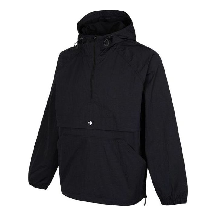 Converse Court-Ready Oversized Anorak Coat Asia Sizing 'Black' 10021962-A04