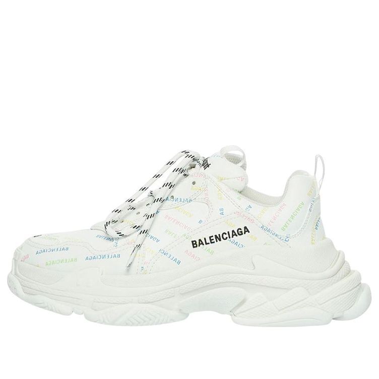 Balenciaga Triple S Sneaker 'Allover Logo - White Multi' 536737W2FA89083