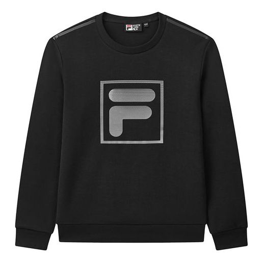 Men's FILA Casual Sports Knit Pullover Black F11M038244F-BK