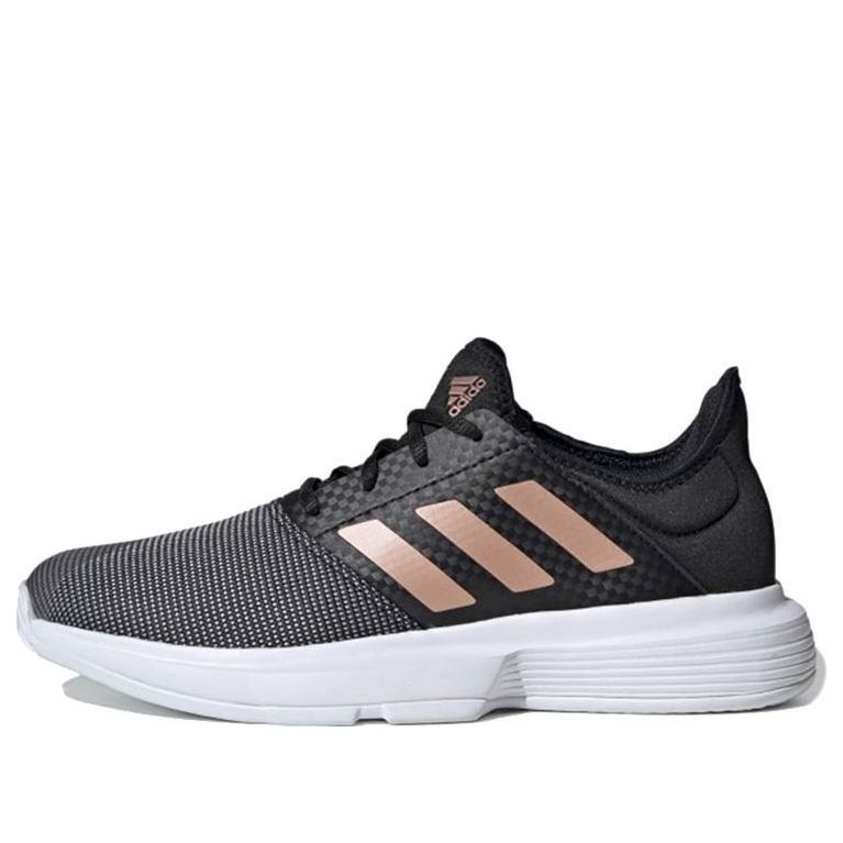 (WMNS) adidas Gamecourt Grey/Pink FU8129