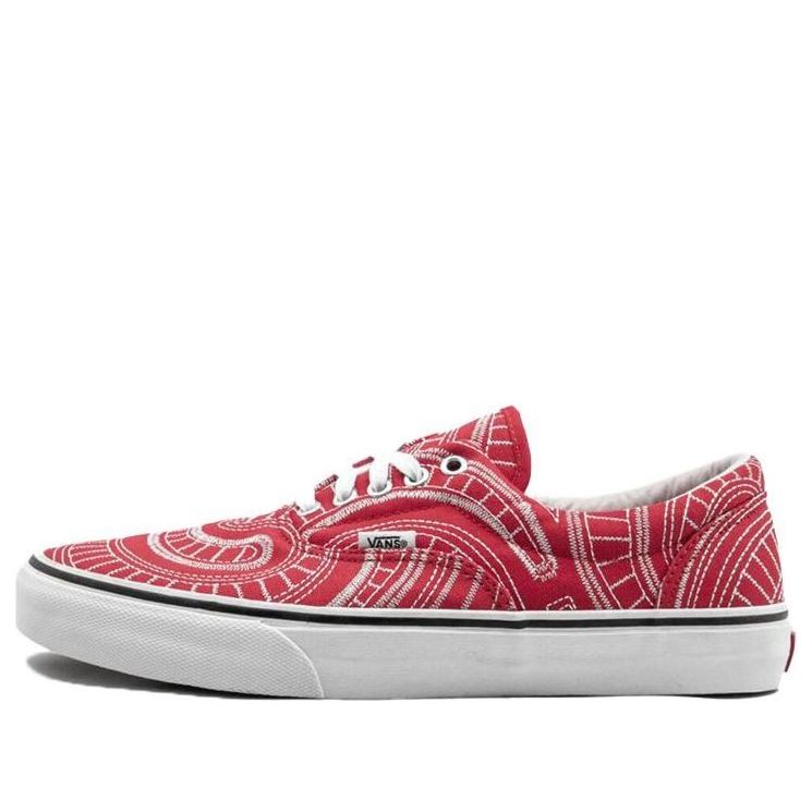 Vans Era Spiral Sneakers Red/White VN0W3CEFX