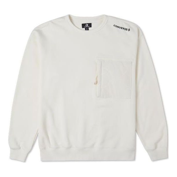 Converse Cozy Utility Crew Asia Sizing 'Off-White' 10025052-A01