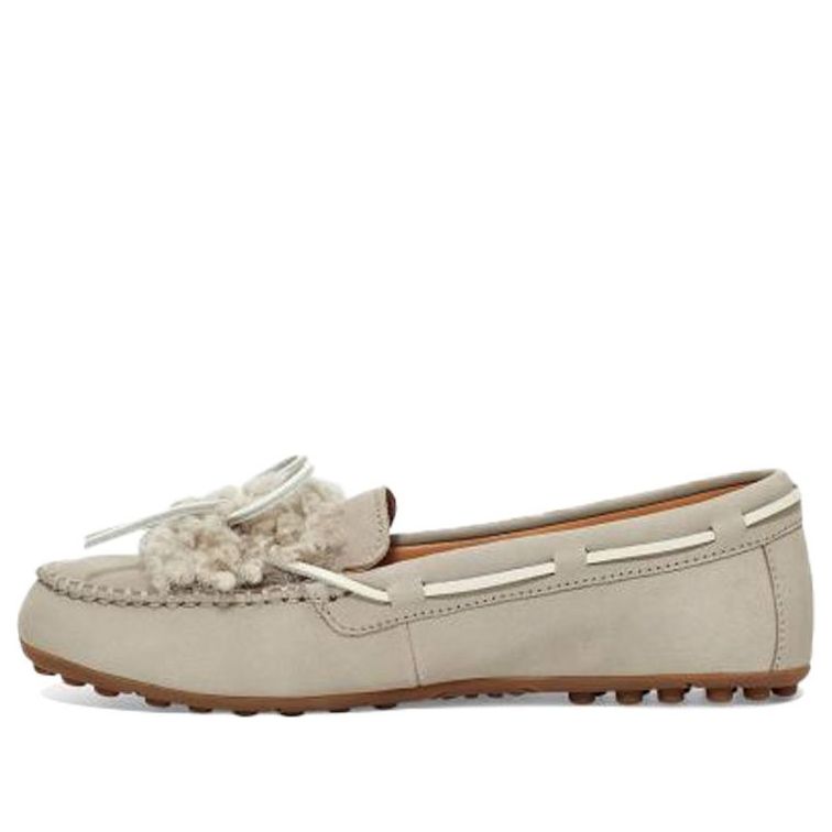 (WMNS) UGG Alana Fluff TS 'Goat' 1116106-GOA