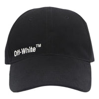 Off-White Side Printing Logo Black Cap CAP-18534533