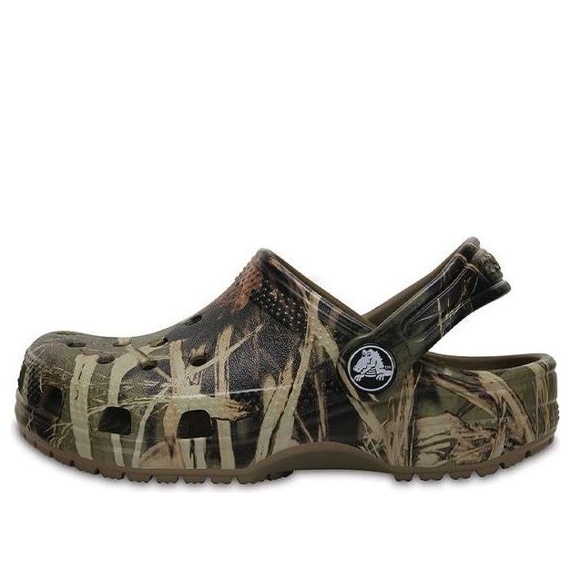 (GS) Crocs Classic Realtree Clogs 'Olive Beige' 204624-260