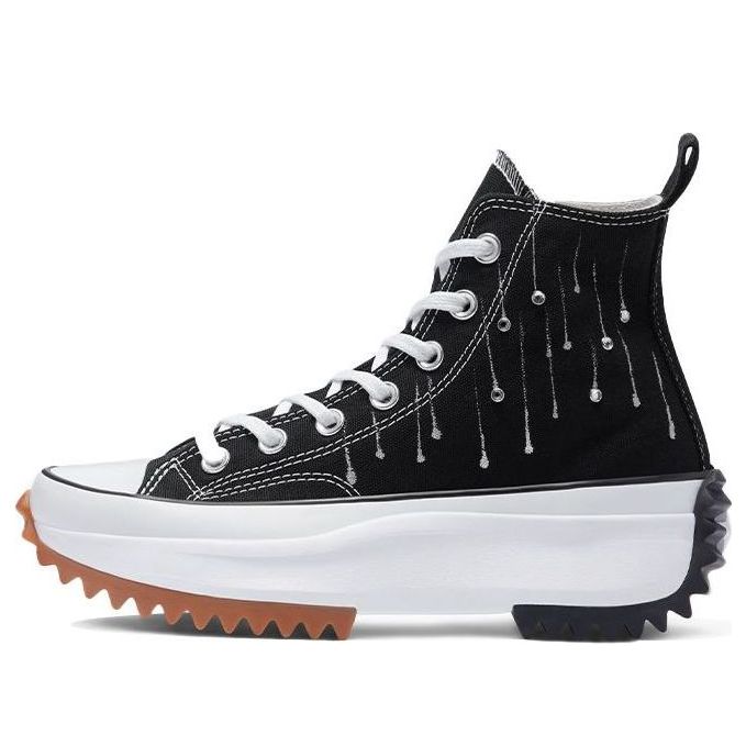 Converse Run Star Hike Sneakers Black/White 172921C