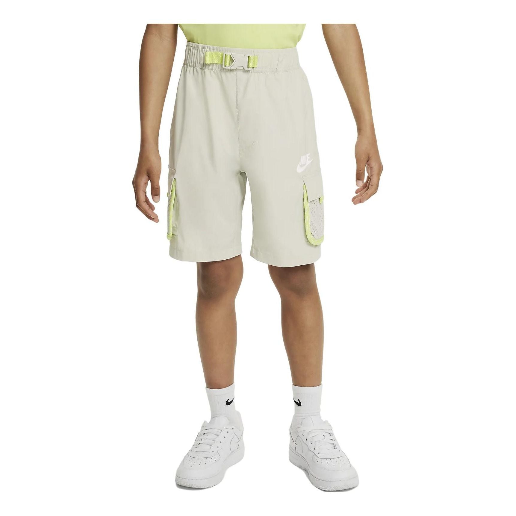 (PS) Nike Sportswear Logo Shorts 'Beige' FQ3599-072