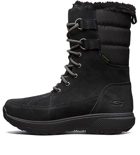 (WMNS) Skechers Outdoors Ultra High-Top Snow Boots Black 15567-BBK