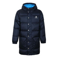 Converse Long Down Puffer Jacket Asia Sizing 'Navy Blue' 10006882-A02