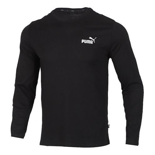 PUMA Classical Logo Sports Long Sleeve TEE Black 851772-01