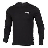 PUMA Classical Logo Sports Long Sleeve TEE Black 851772-01